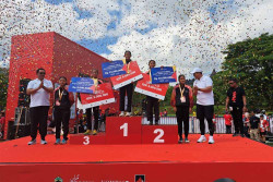 Pelari Kenya Dominasi Podium, Borobudur Marathon 2023 Sempat Disetop karena Cuaca Panas