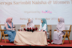 Jenama Hijab Naisha Hijrah Talkhow Bareng Kampus Jualan dan 100 Influencer Jogja