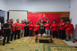Masa Kampanye Pemilu 2024, DPC PDIP Kota Jogja Gelar Tumpengan, Optimistis Ganjar-Mahfud Menang