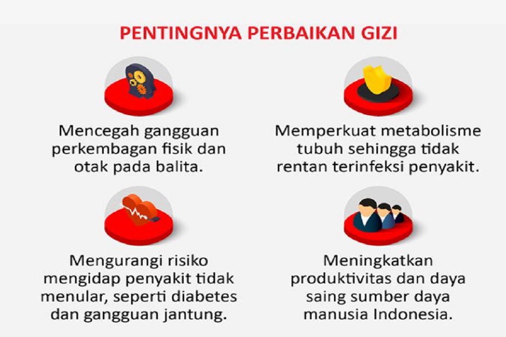 Upaya Menekan Angka Permasalahan Gizi di Indonesia