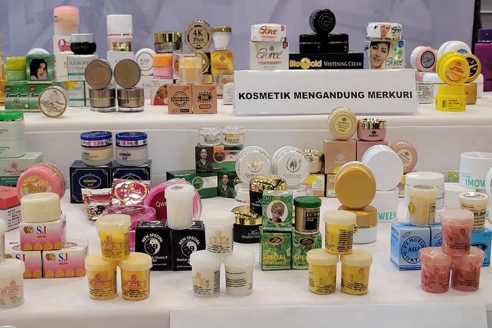 181 Jenis Kosmetik Terlarang Ditemukan BPOM