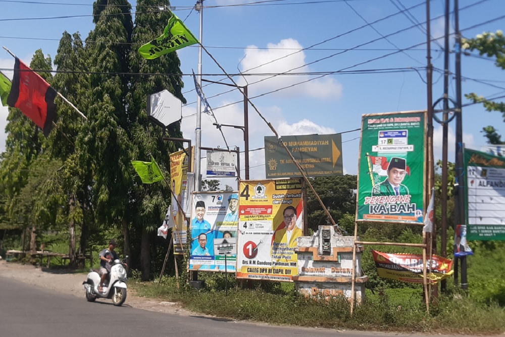 Sudah Diatur Perbup, Pemasangan APK di Bantul Tak Perlu Izin Reklame