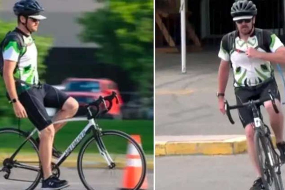 Kayuh Sepeda 130 Kilometer dengan Lepas Setang, Pesepeda Asal Kanada Pecahkan Rekor Dunia