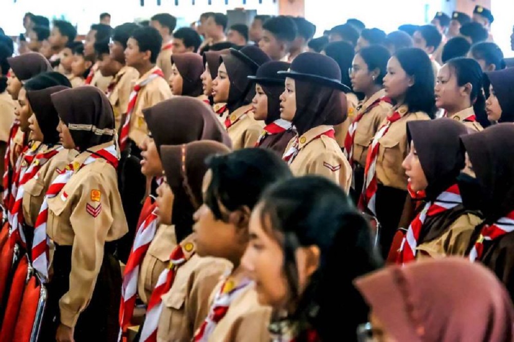 Ratusan Pelajar SMP di Kota Magelang Ikuti Kemah Antarumat Beragama
