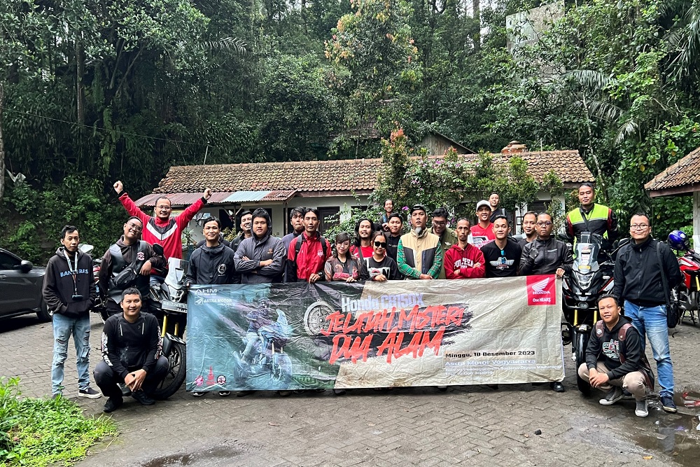 Jelajah Misteri Dua Alam, Astra Motor Yogyakarta Seru-seruan Bareng Komunitas dengan Honda CB150X