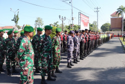 Polres Bantul Kerahkan 252 Personel untuk Mengamankan Natal dan Tahun Baru