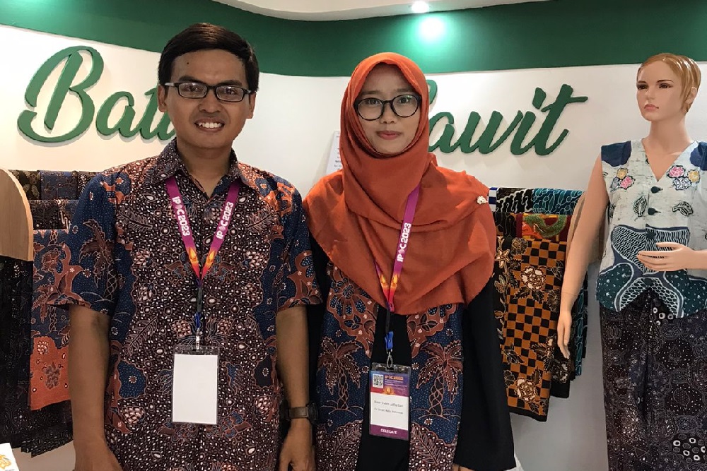 Bangga! IKM Kota Jogja Sm-art Batik, Jadi Pionir Industri Batik Halal di Indonesia