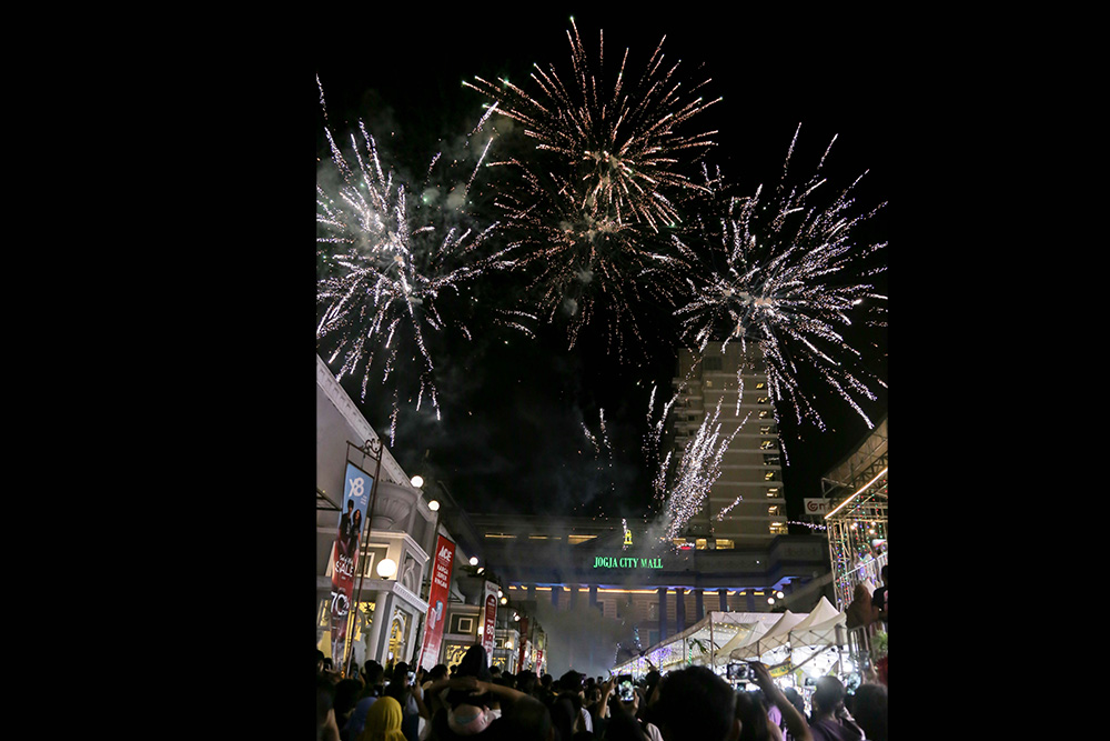 Pergantian Malam Tahun Baru ala Jogja City Mall dalam Jocyphoria: New Year Eve 2024