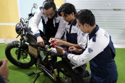Mahasiswa UGM kembangkan motor listrik dengan TKDN 57,42 persen
