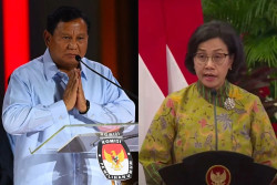 Anggaran Jumbo Kemenhan Disinggung di Debat Capres, Prabowo dan Sri Mulyani Perang Dingin