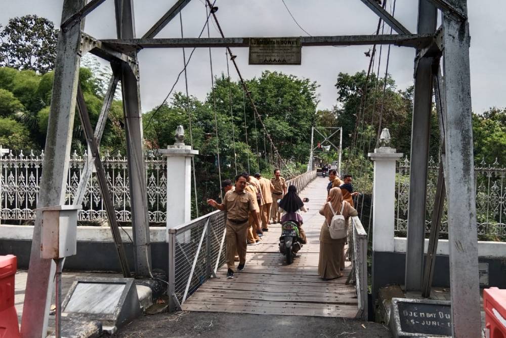 Rehabilitasi Cagar Budaya Talut Jembatan Duwet Paling Cepat 2025