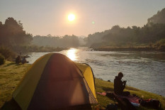 Sabar Dulu! Debit Sungai Oya Naik, Potrobayan River Camp Srihardono Ditutup Sementara