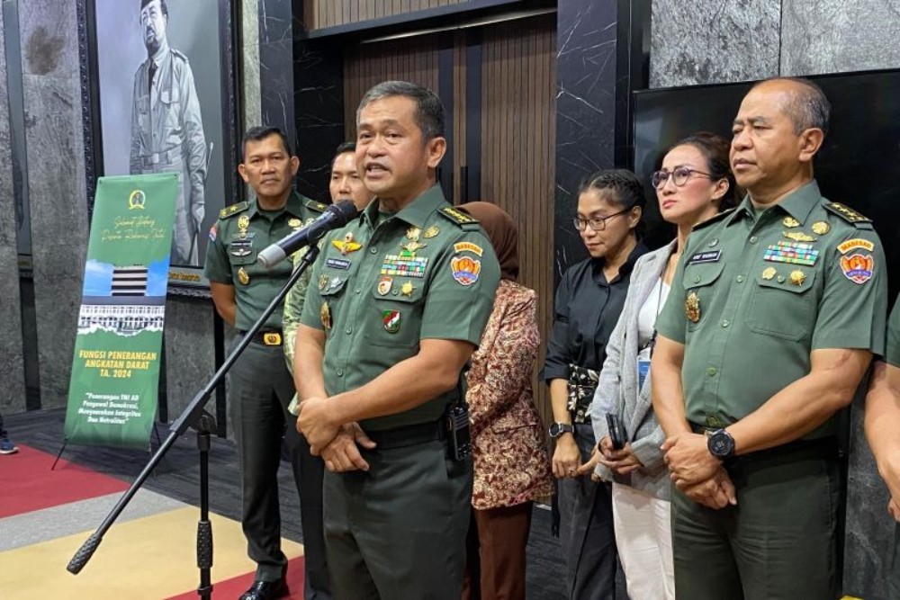 KSAD Maruli Kembali Tegaskan Prajurit TNI AD Pegang Teguh Netralitas di Pemilu 2024