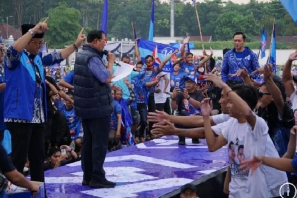 SBY dan AHY Ajak Masyarakat Menangkan Prabowo-Gibran