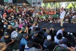 Kampanye Akbar di Jogja, Cak Imin Yakin Suara Warga Muhammadiyah NU ke Kubu 01