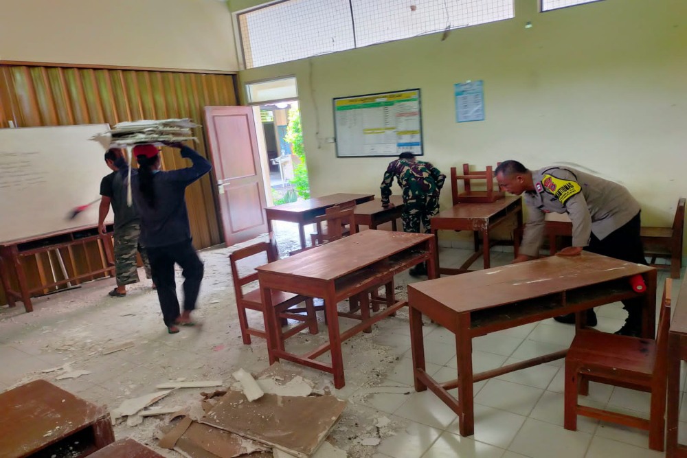6 Sekolah Rusak di Bantul Diperbaiki dengan Anggaran BTT