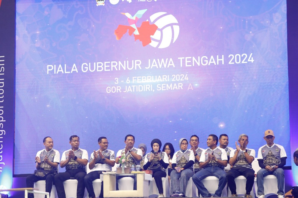 Turnamen Bola Voli Awali Rangkaian Jateng Sport Tourism 2024