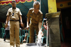 Pemkab Bantul Bangun Sumber Air Bersih di Kalidadap