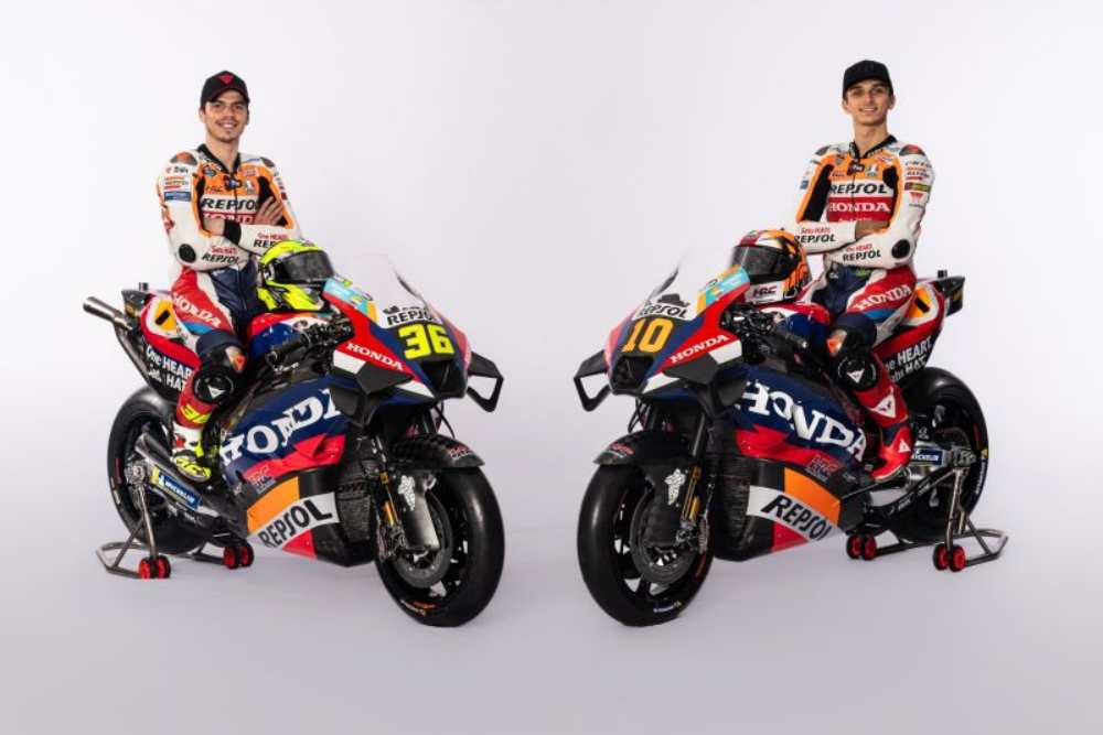 Begini Desain Baru Motor Tim Repsol Honda di MotoGP 2024