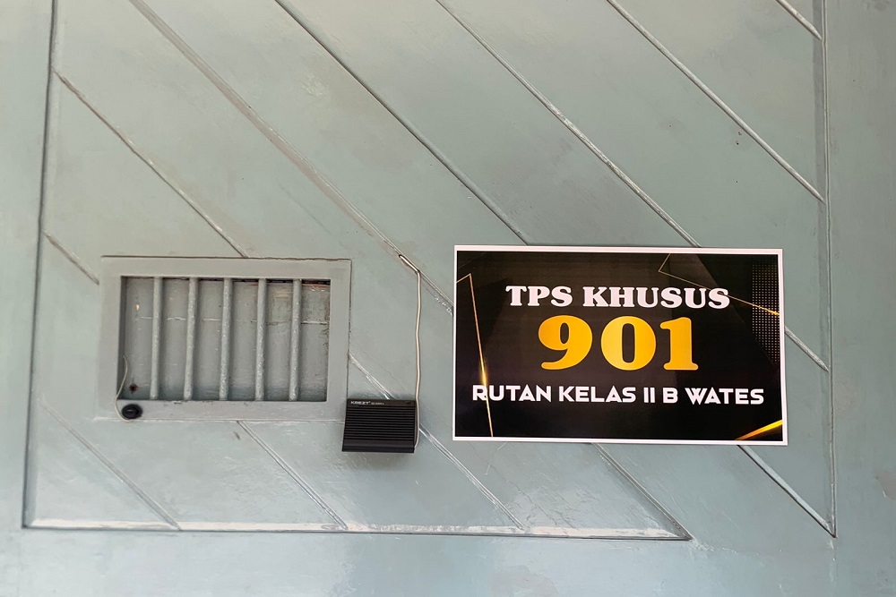 TPS Khusus Rutan Wates Kulonprogo Kekurangan Surat Suara, Dibantu TPS Penyangga