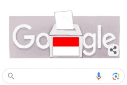 Google Doodle Ikut Memeriahkan Pemilu Indonesia