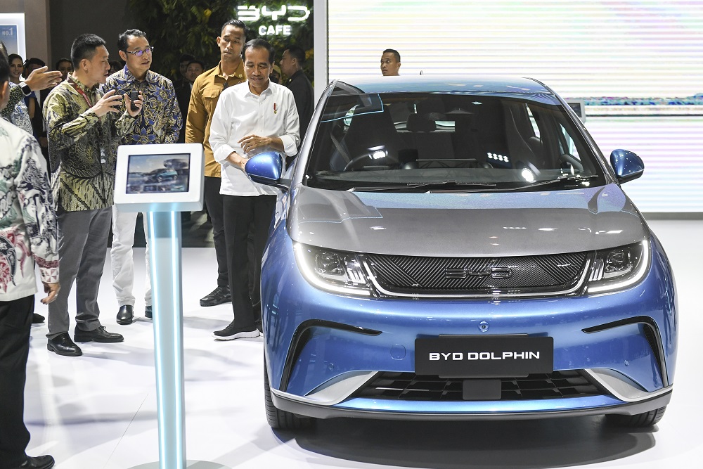 Indonesia International Motor Show Dibuka, Presiden: Mobil Listrik Masa Depan Kita