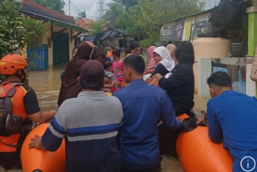 Sebanyak 5.413 Jiwa Terdampak Banjir di Tangerang Banten