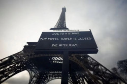 Menara Eiffel Ditutup karena Aksi Mogok karyawan