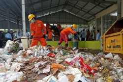Pemkab Bantul Memulai Operasional Pengolahan Sampah ITF di Pasar Niten