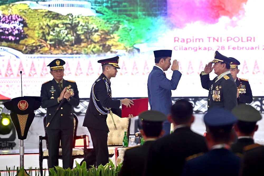 Kini Berpangkat Jenderal TNI Bintang Empat, Ini Komentar Prabowo Subianto