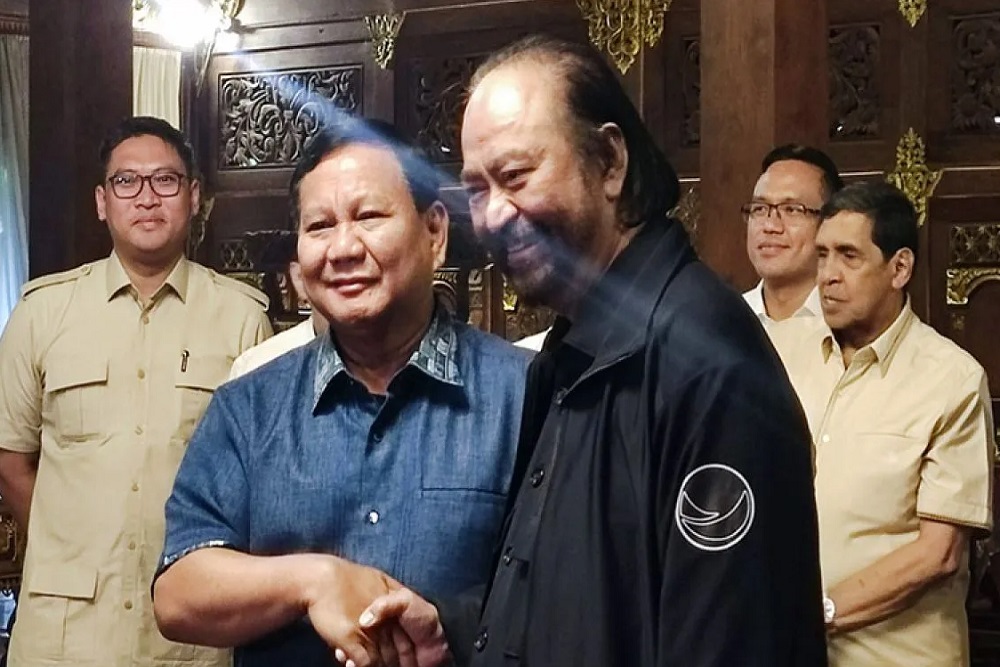 Surya Paloh Gabung ke Koalisi Prabowo-Gibran 27 Februari, Begini Faktanya