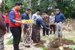 Tol Jogja-Solo: Uba Rampe Ritual Buka Lahan di Karang Bajang Sleman, Ada Ayam Hidup hingga Kayu