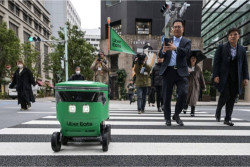 Minim Tenaga Kerja, Perusahaan Jepang Ciptakan Robot Tanpa Awak untuk Layanan Antar Makanan