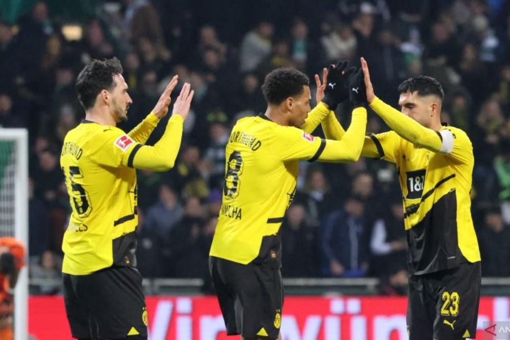 Hasil Werder vs Dortmund Liga Jerman: Skor 1-2, Die Borussen Menang Diwarnai Kartu Merah