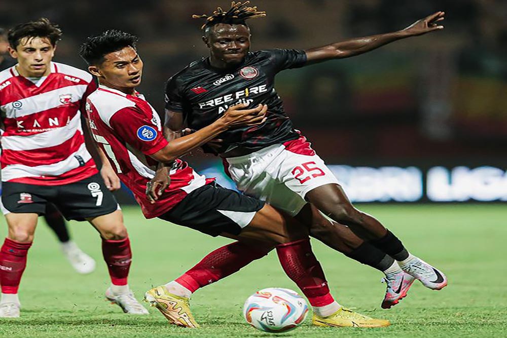 Madura United Targetkan Raih Poin di Kandang Persebaya Surabaya