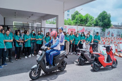 Honda Sebarkan Virus Safety Riding ke Rumah Sakit Panti Rapih