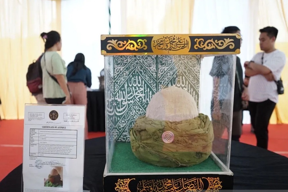Artefak Nabi Muhammad Dipamerkan di Batam