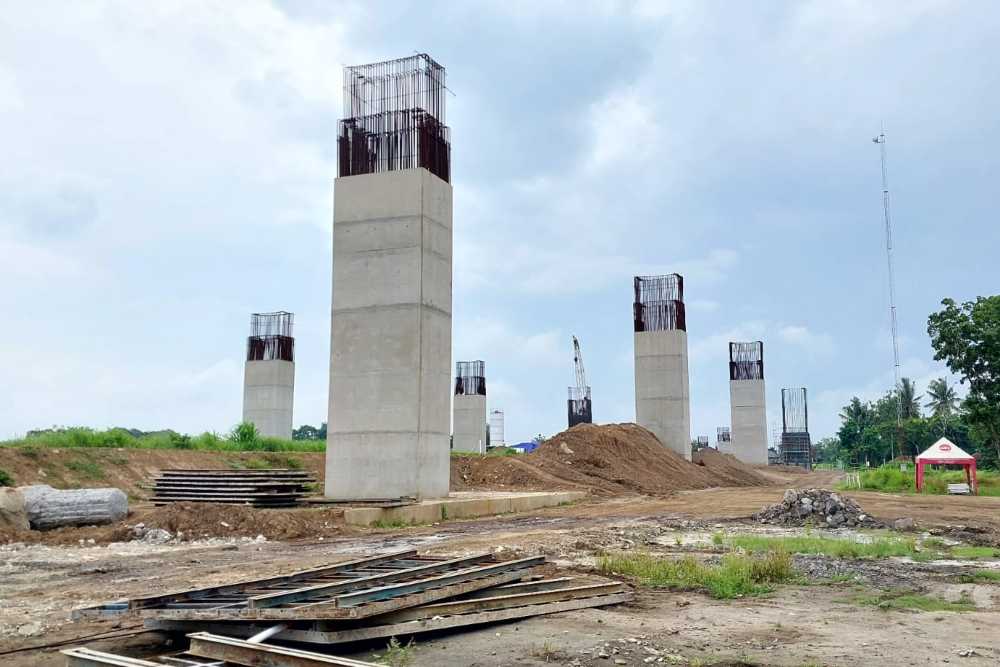 Proyek Tol Jogja-Bawen di Sleman Capai 73%, Begini Progres Konstruksinya