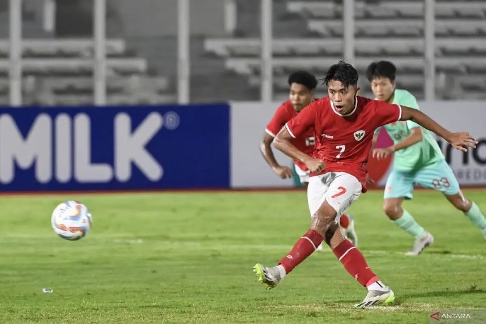 Timnas Indonesia vs China Skor 1-1, Penalti Figo Selamatkan Skuad Garuda