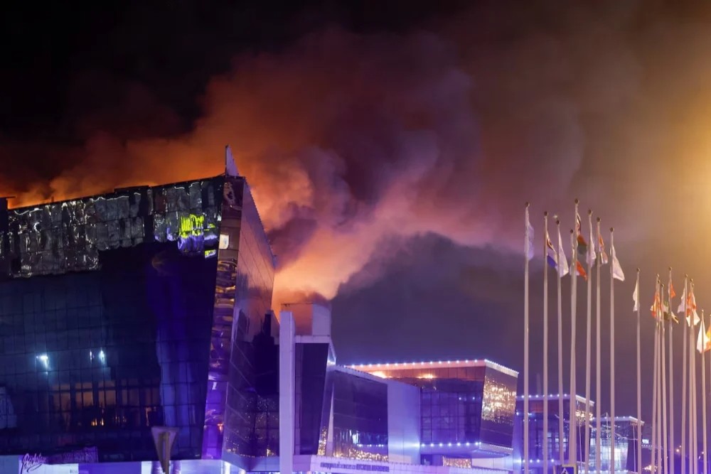 Detik-detik Penembakan Mengerikan di Konser Moskow Rusia Tewaskan 60 Orang, Korban Bergelimpangan