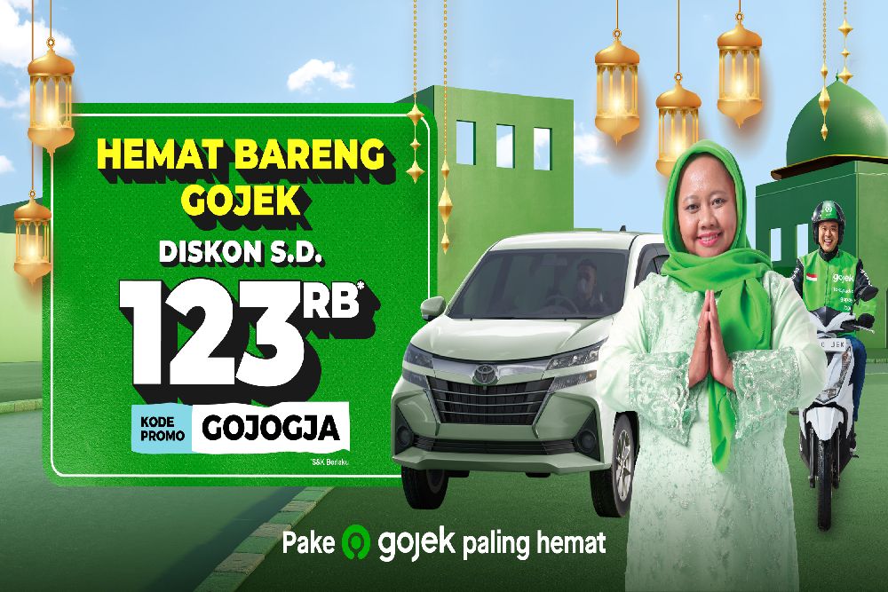 Nikmati Kampoeng Ramadhan Jogokariyan Tanpa Ribet Cari Parkir dengan Gojek