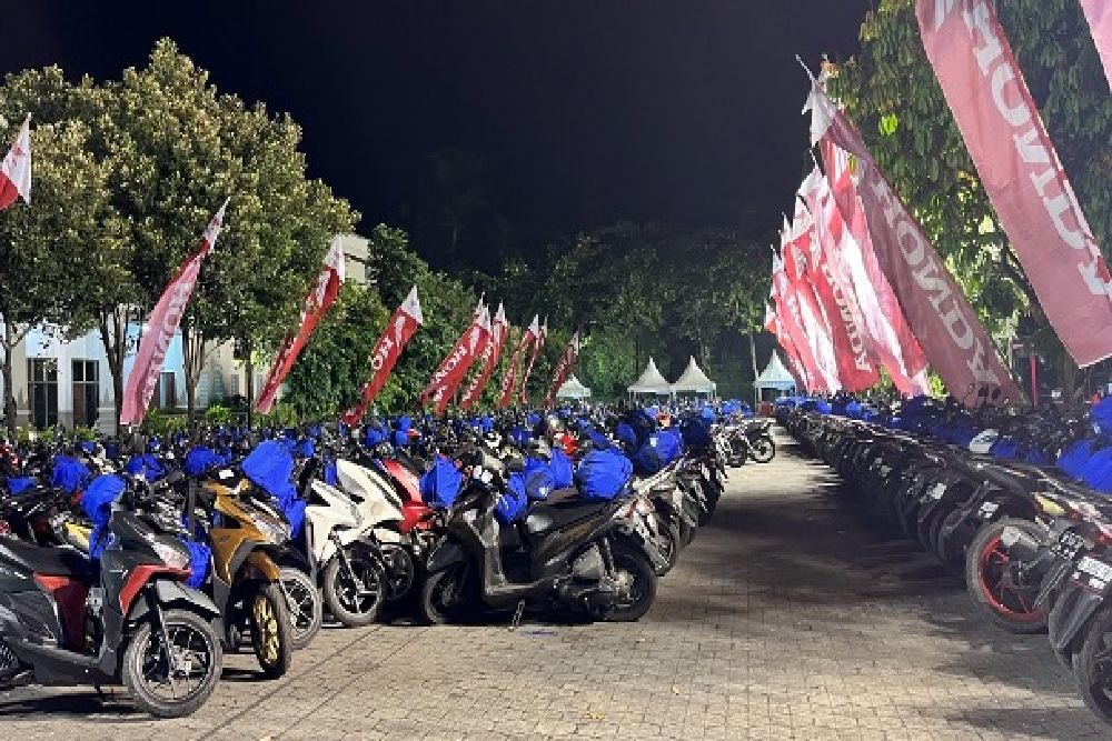 Astra Motor Yogyakarta sambut 1.599 Peserta Mudik Balik Bareng Honda di Jogja Expo Center
