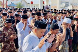 Hari Ini, Ribuan Warga Nagan Raya Aceh Salat Id di Masjid Peuleukung