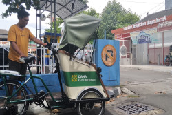 Becak Listrik di Jogja, Baterai Tahan Lama, Disukai karena Tak Berisik