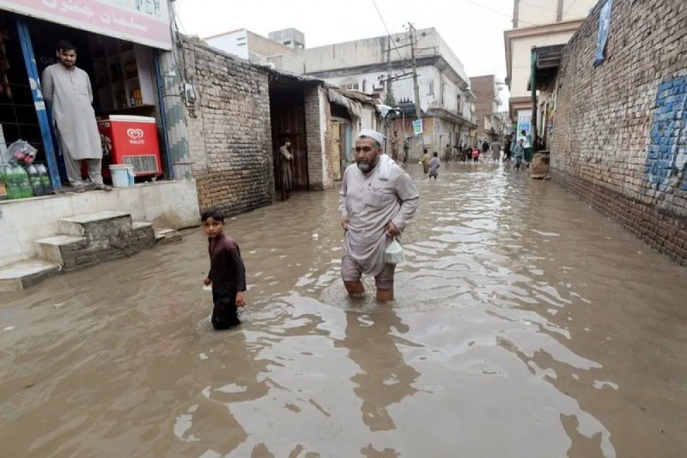 168 Orang Tewas Dampak Banjir di Pakistan dan Afganistan
