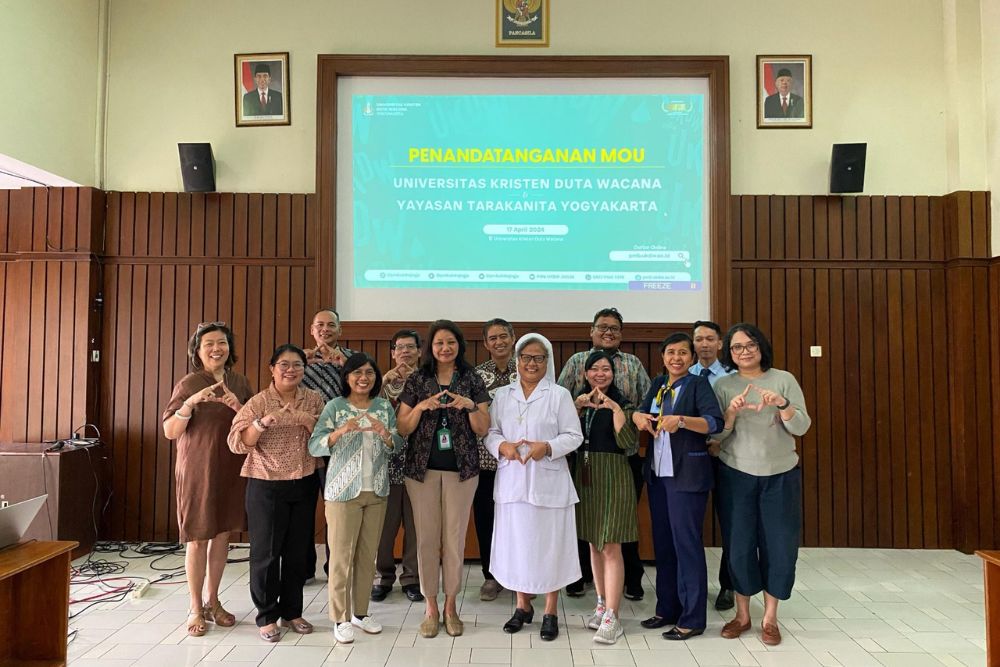 Jalin Kerja Sama, UKDW Tandatangani MoU dengan Yayasan Tarakanita Wilayah Yogyakarta