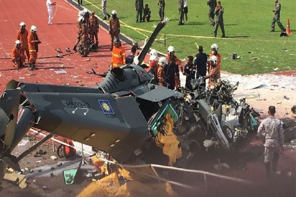 10 Orang Tewas Usai Dua Helikopter Militer Malaysia Tabrakan, Berikut Kronologinya