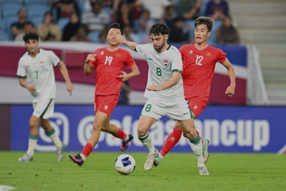 Hasil Iraq U-23 vs Vietnam-23: Skor 1-0, The Golden Star Gagal Melaju ke Semifinal Piala Asia 2024