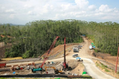 Pembangunan Jalan Sumbu Kebangsaan IKN Capai 80 Persen
