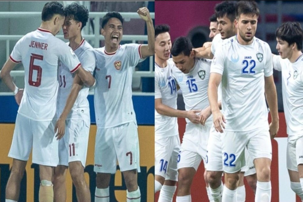 Prediksi Skor Indonesia U-23 vs Uzbekistan U-23 Piala Asia 2024: Susunan Pemain, Head to Head dan Link Live Streaming
